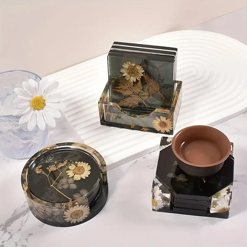 Conjunto de moldes de resina d - Gold Foil Flakes avaliação e preço