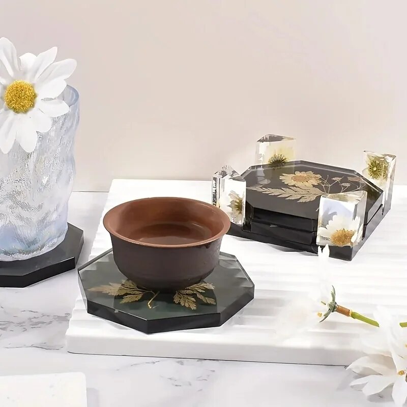 Conjunto de moldes de resina d - Gold Foil Flakes avaliação e preço
