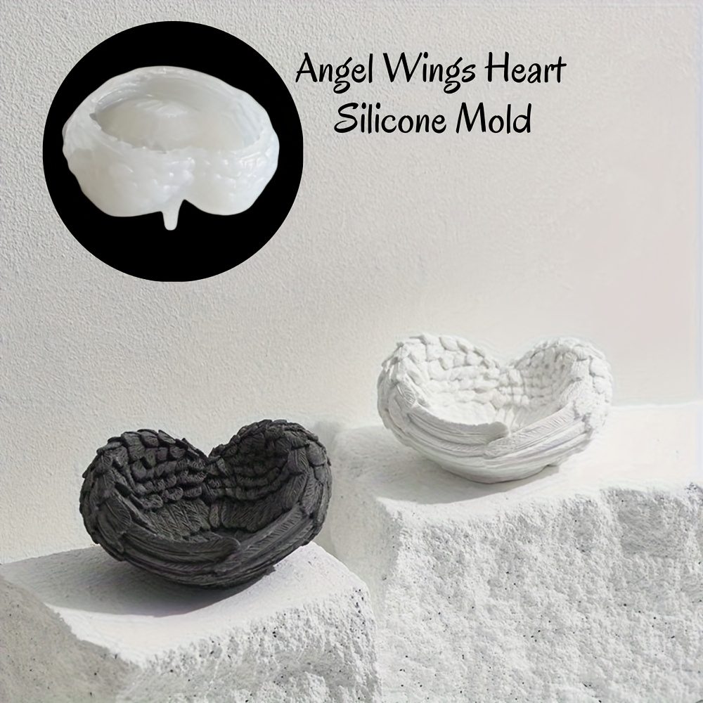 1pc molde de silicone de coraç - Resin Craft Ideas avaliação e preço