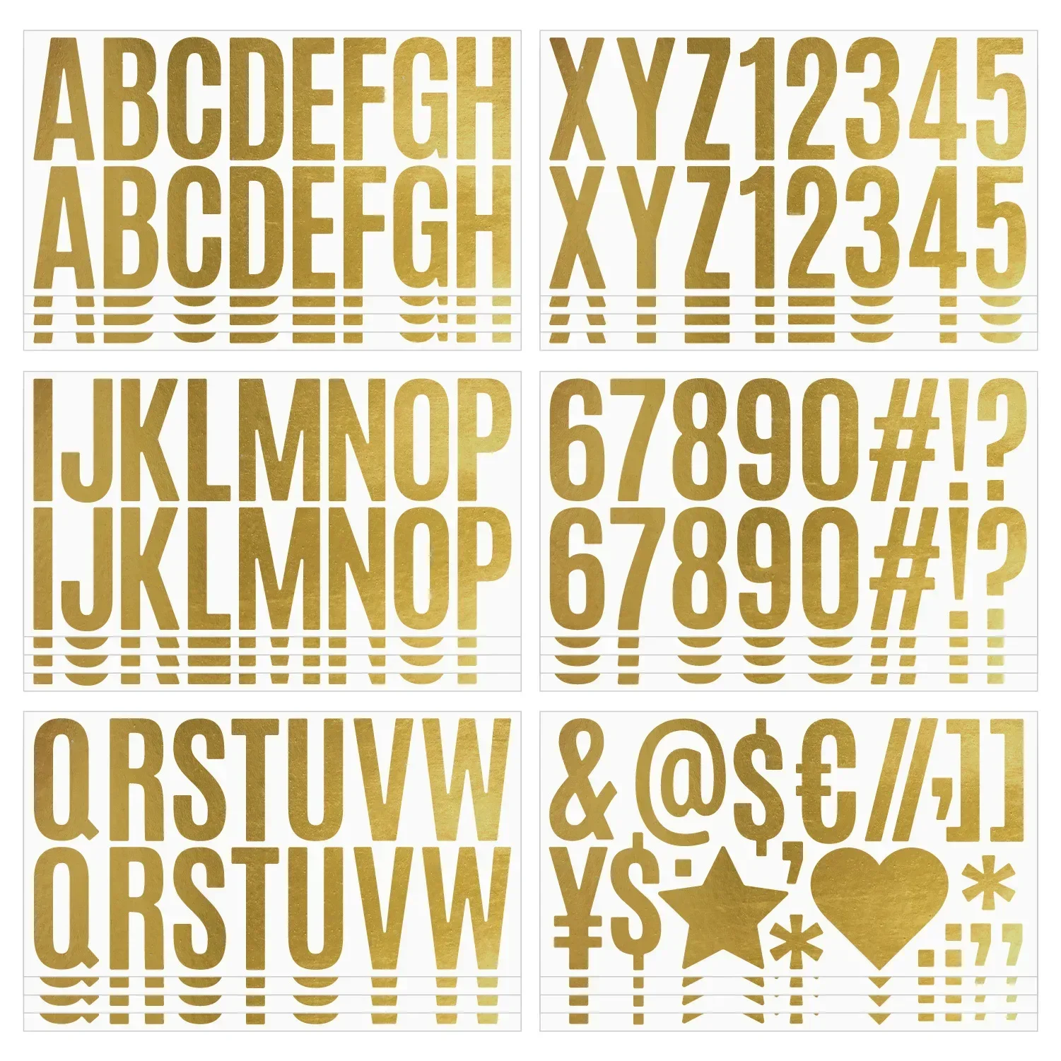 100 pçs 6 folhas adesivos de l - Gold Foil Flakes avaliação e preço