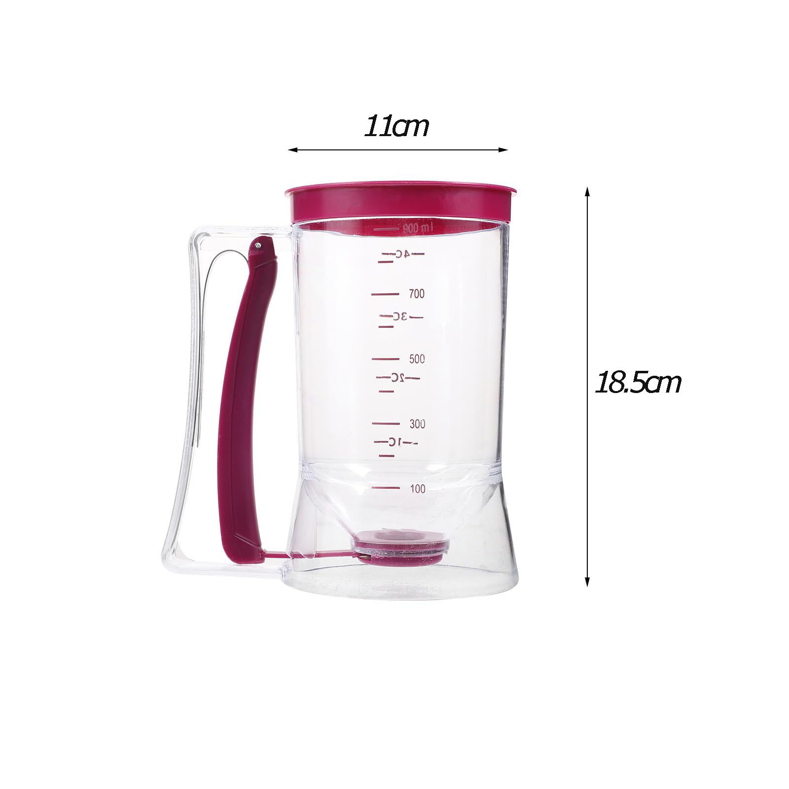900ml dispensador de massa cup - Mixing Cup Silicone avaliação e preço