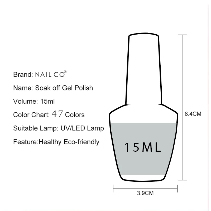 NAILCO-UV Nail Gel Polish Set, - Resin Glitter Pack avaliação e preço
