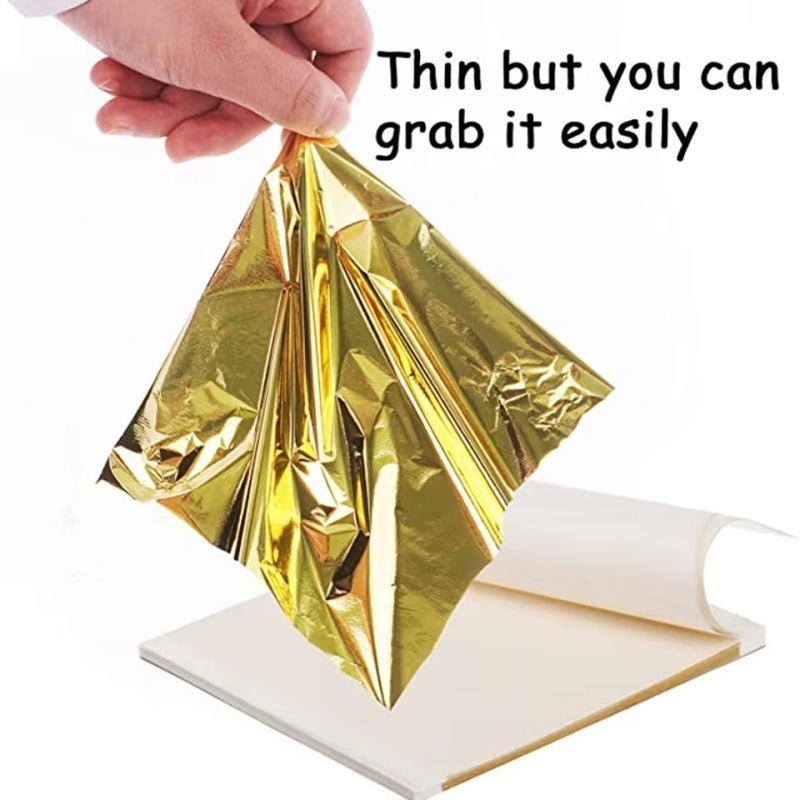 100 Folhas de Imitação de Ouro - Gold Foil Flakes avaliação e preço