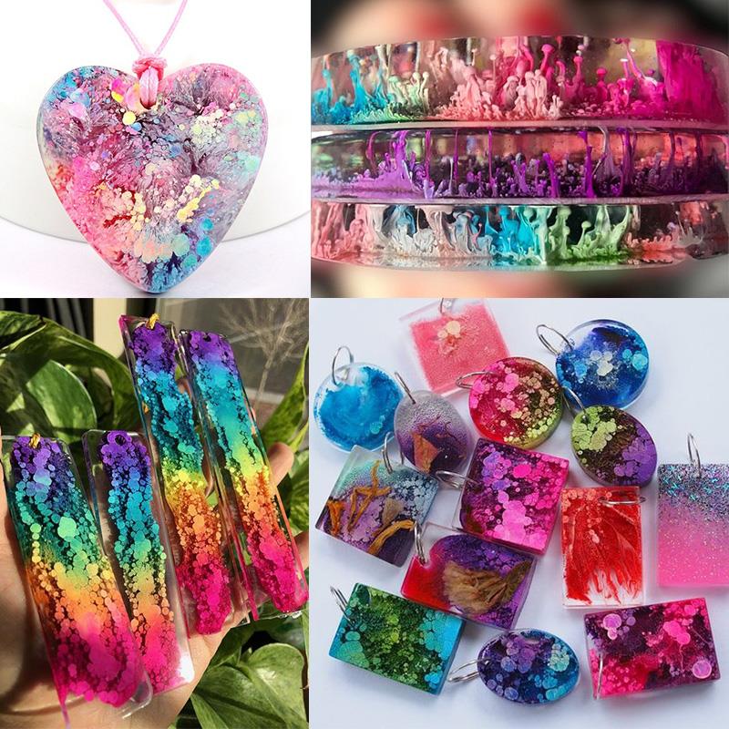 Álcool Resina Pigmento Art Ink - Resin Dye Alcohol avaliação e preço